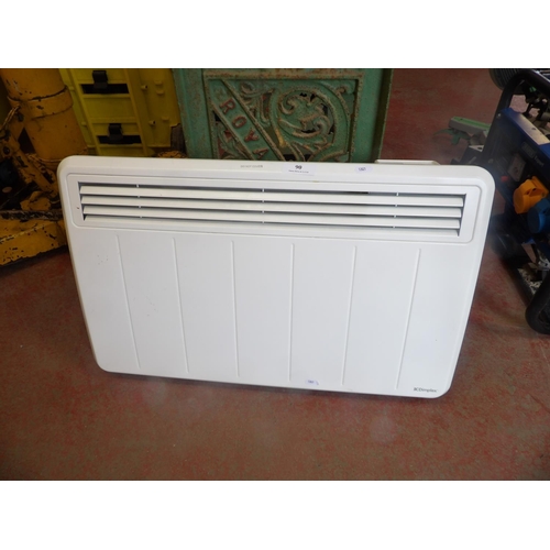 90 - A Dimplex electronic wall mounted convector heater