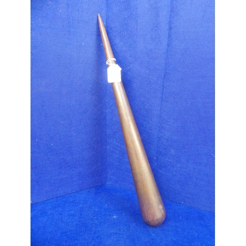 304 - A mariner's hard wood Merlin spike