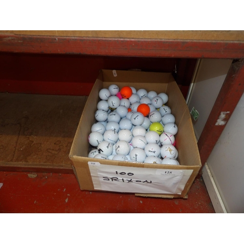 125 - A quantity of Sirxon golf balls - circa 100