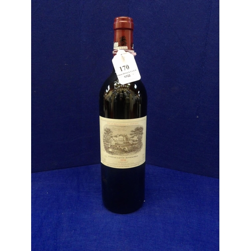 170 - A bottle of 1998 Chateau Lafitte Rothschild Pouillac