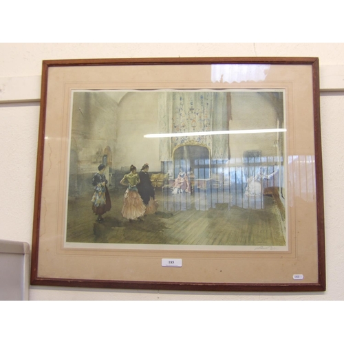 185 - Study of Mediterranean Dancers by Sir William Russell Flint, limited edition