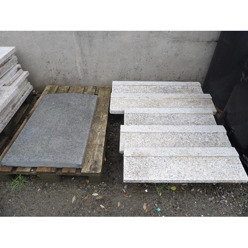 41 - A range of granite cladding/slabs, coping and sills