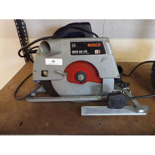 88 - A Bosch GKS66CE circular saw