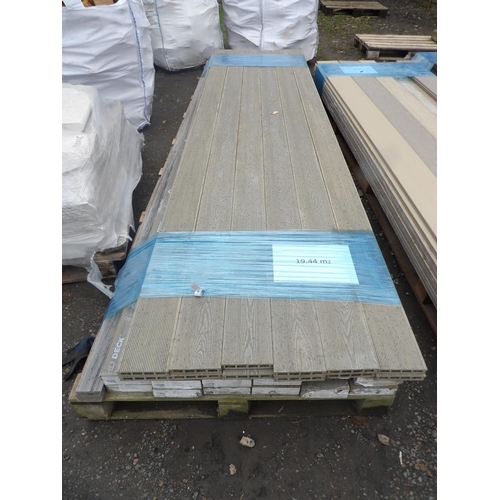 26 - A quantity of HD Deck composite prime decking boards (19.44 sqm) - unused