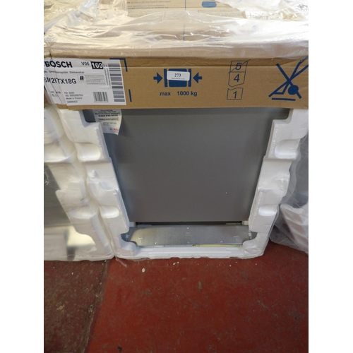 273 - A Bosch integrated dishwasher (SMVIT18G) - for sale by authority of the Viscount