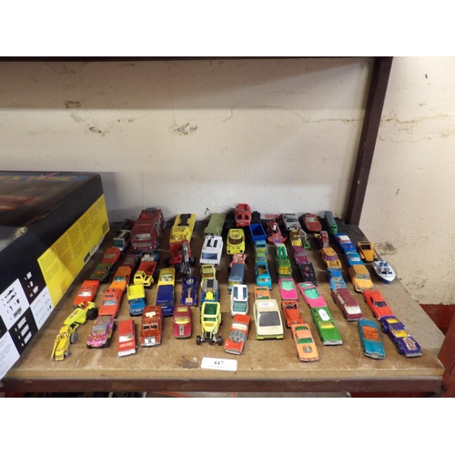 447 - An assortment of mid century diecast model vehicles