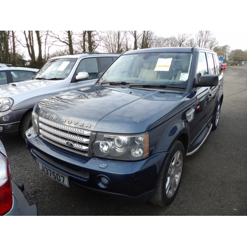 12 - A 2005 Range Rover Sport TDV6 2.7 SUV J137507 (diesel/automatic), odometer reading 92,956 miles - el... 