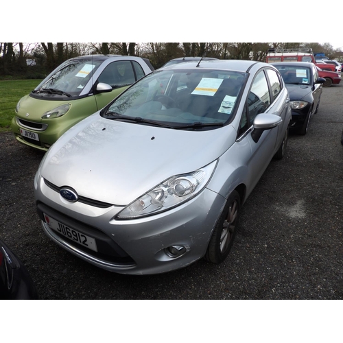 7 - A 2009 Ford Fiesta Zetec 1.4 five door hatchback J116912 (petrol/manual), odometer reading 85,489 mi... 