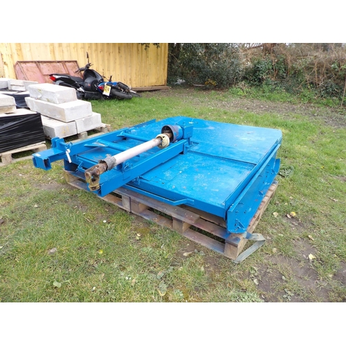 23 - A tractor mounted finishing mower/topper - 170cm working width