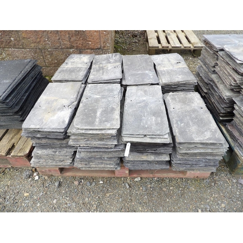 28 - A large quantity of Welsh slates 10