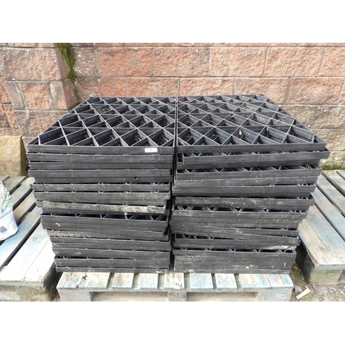 36 - A quantity of ground reinforcement panels (circa 42)