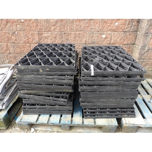 38 - A quantity of ground reinforcement panels (circa 36)