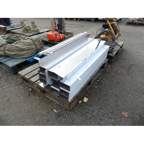 55 - A quantity of stainless steel conduit