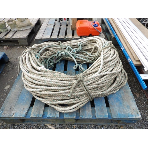 56 - A coil of pot rope