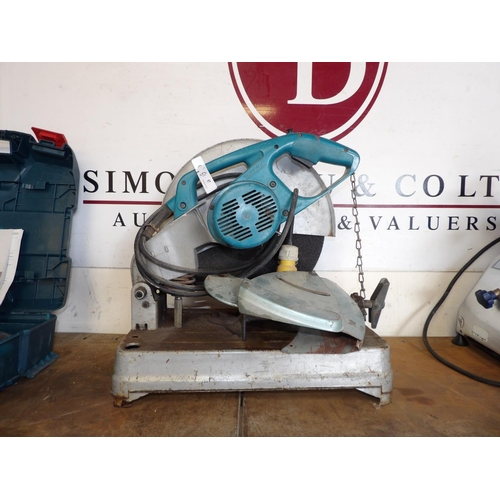 97 - A Makita 110 volt metal working chop saw