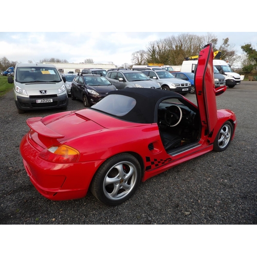 2 - A 2005 Porsche Boxster Tiptronic S 2.7 scissor door convertible roadster J117022 (petrol/Tiptronic),... 