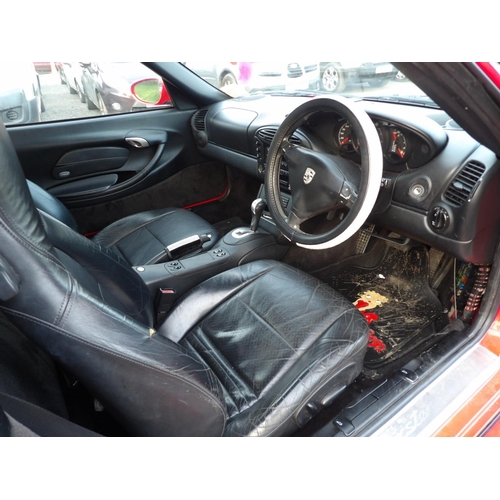 2 - A 2005 Porsche Boxster Tiptronic S 2.7 scissor door convertible roadster J117022 (petrol/Tiptronic),... 