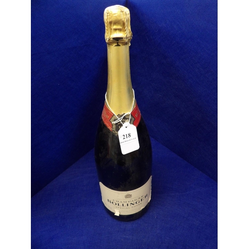 218 - A Magnum of Bollinger Special Cuvee Champagne