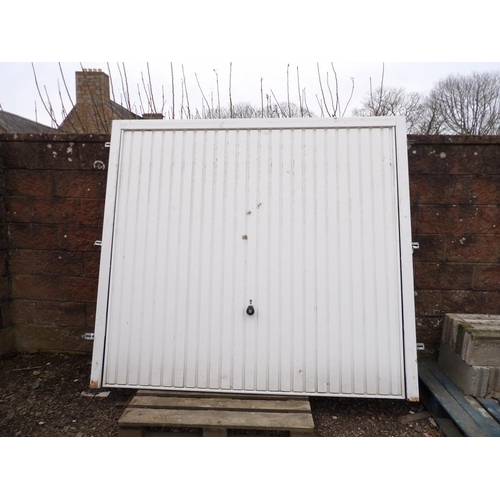 38 - A Hormann up and over garage door (overall dimension inclusive of frame 80