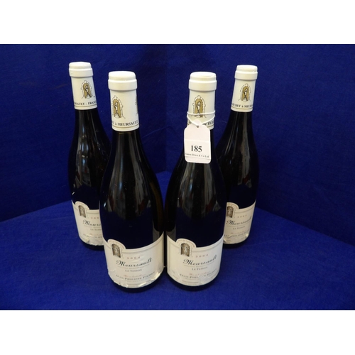 185 - Four bottles of 2004 Mersault 