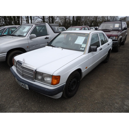 11 - A 1990 Mercedes-Benz 190E 2.0 four door saloon J29346 (petrol/automatic), odometer reading 115,089 m... 