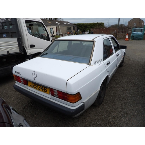 11 - A 1990 Mercedes-Benz 190E 2.0 four door saloon J29346 (petrol/automatic), odometer reading 115,089 m... 