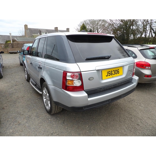 6 - A 2007 Range Rover Sport 2.7 TDV6 HSE J110077 (diesel/automatic), odometer reading 118,576 miles