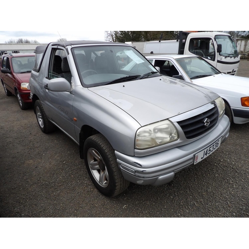 9 - A 2001 Suzuki Grand Vitara GV1600 SUV J45336 (petrol/manual), odometer reading 75,730 miles