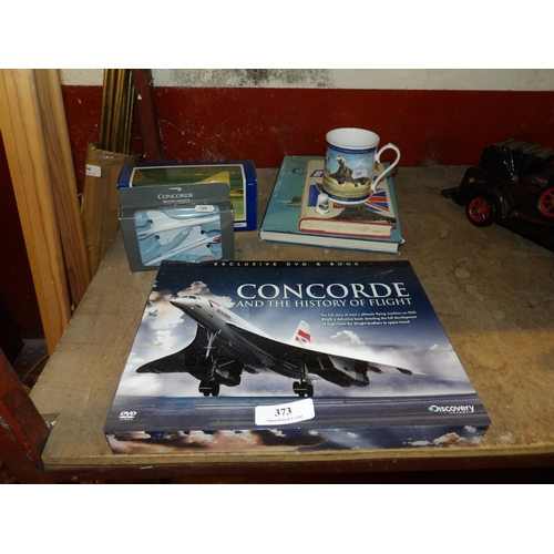 373 - Assorted British Airways Concorde memorabilia