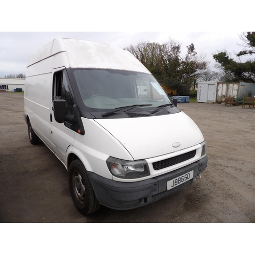 11 - A 2004 Ford Transit T350 2.4 TDCi panel van J98650 (diesel/manual), odometer reading 109,088 miles