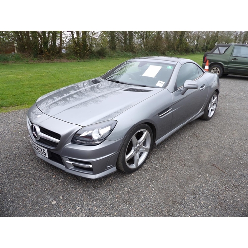 3 - A 2013 Mercedes-Benz SLK250 AMG Sport CDi convertible roadster J152635 (diesel/automatic), odometer ... 