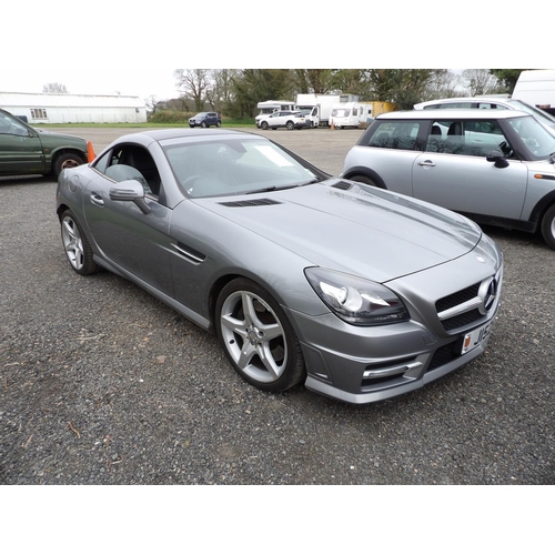 3 - A 2013 Mercedes-Benz SLK250 AMG Sport CDi convertible roadster J152635 (diesel/automatic), odometer ... 