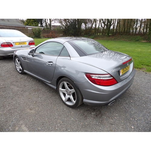 3 - A 2013 Mercedes-Benz SLK250 AMG Sport CDi convertible roadster J152635 (diesel/automatic), odometer ... 