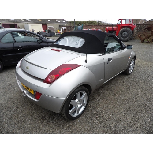 4 - A 2004 Ford Street KA Luxury 1.6 convertible J74629 (petrol/manual), odometer reading 50,887 miles -... 