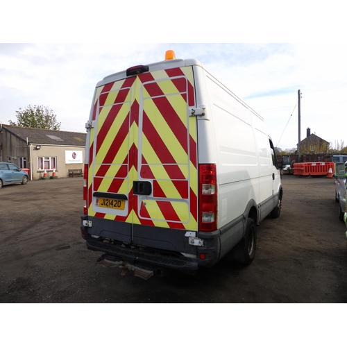 12 - A 2012 Iveco 45C 17L 3.0 TDi medium goods panel van J121420 (diesel/manual), odometer reading 59,654... 