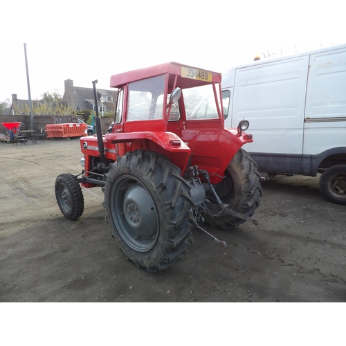 13 - A 1967 Massey Ferguson 135 45hp tractor J34489, odometer reading 9 hours (from rebuild) - reconditio... 