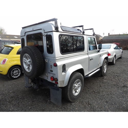 3 - A 2002 Land Rover Defender 90 TD5 J105635 (diesel/manual), odometer 111,316 miles - electric passeng... 