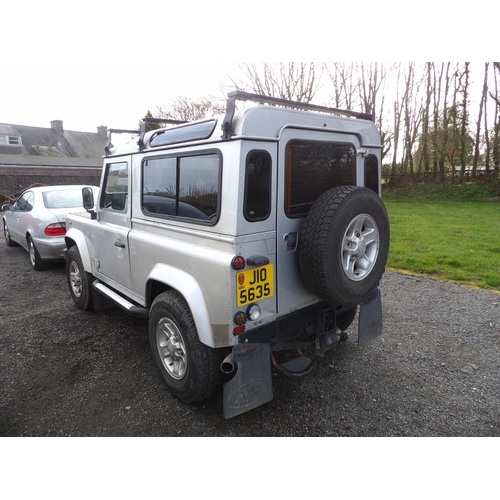 3 - A 2002 Land Rover Defender 90 TD5 J105635 (diesel/manual), odometer 111,316 miles - electric passeng... 