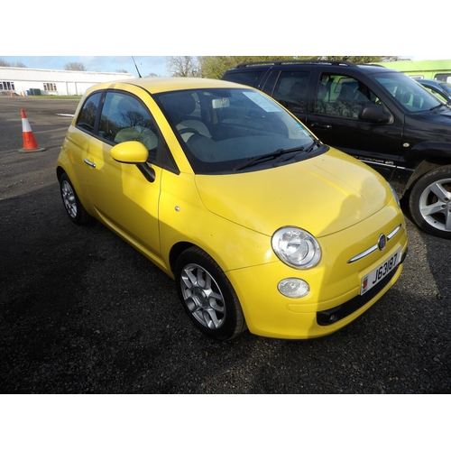 5 - A 2008 Fiat 500 1.3 Multi-Jet Sport five door hatchback J63187 (diesel/manual), odometer reading 63,... 