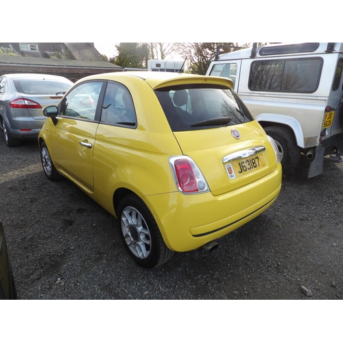 5 - A 2008 Fiat 500 1.3 Multi-Jet Sport five door hatchback J63187 (diesel/manual), odometer reading 63,... 