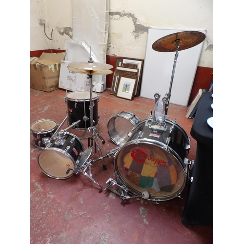 433 - A Percussion Plus drum kit