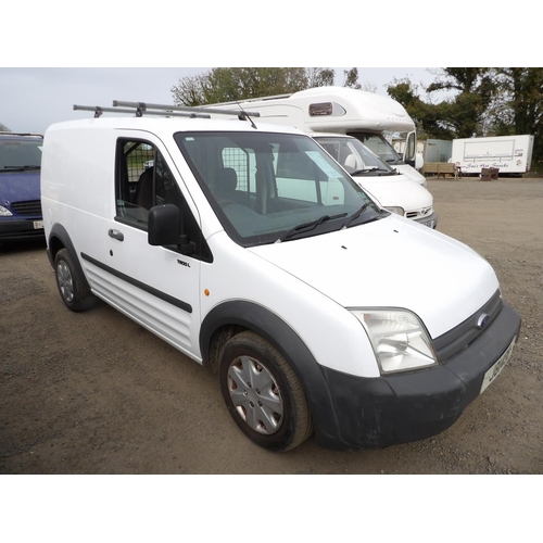 20 - A 2007 Ford Connect T200 1.8 TDi panel van J81498 (diesel/manual), odometer reading 124,190 miles