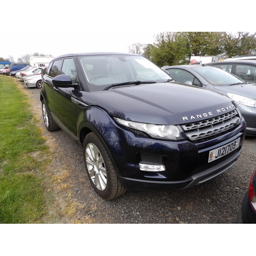 6 - A 2013 Land Rover Evoque SD4 Pure Tech 2.2 SUV J121709 (diesel/manual), odometer reading 33,733 mile... 