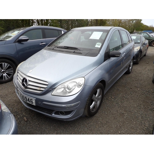 9 - A 2007 Mercedes-Benz B170 1.7 five door hatchback J136946 (petrol/manual), odometer reading 75,844 m... 