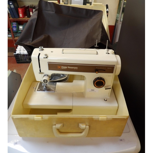 A Frister Rossmann Beaver 2 electric sewing machine