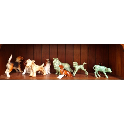 324 - A selection of ceramic animal models by Sylvac and other makers