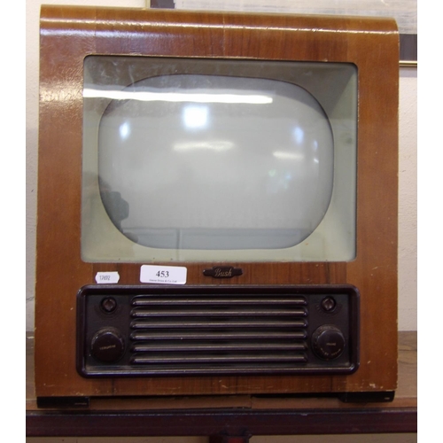 453 - A vintage Bush television set