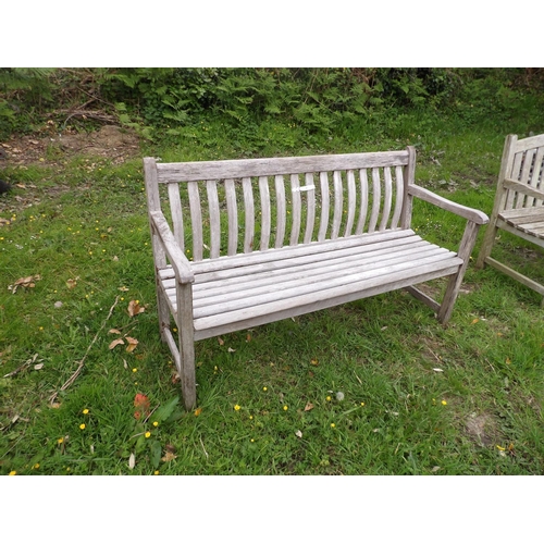 26 - A wooden garden bench