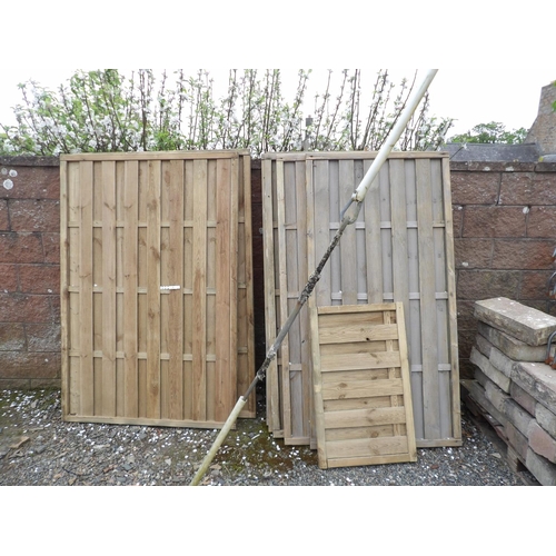 36 - A quantity of refurbished fence panels