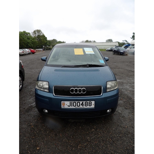 14 - A 2001 Audi A2 SE 1.4 five door hatchback (petrol /manual) J100488, odometer reading 99,187 miles - ... 